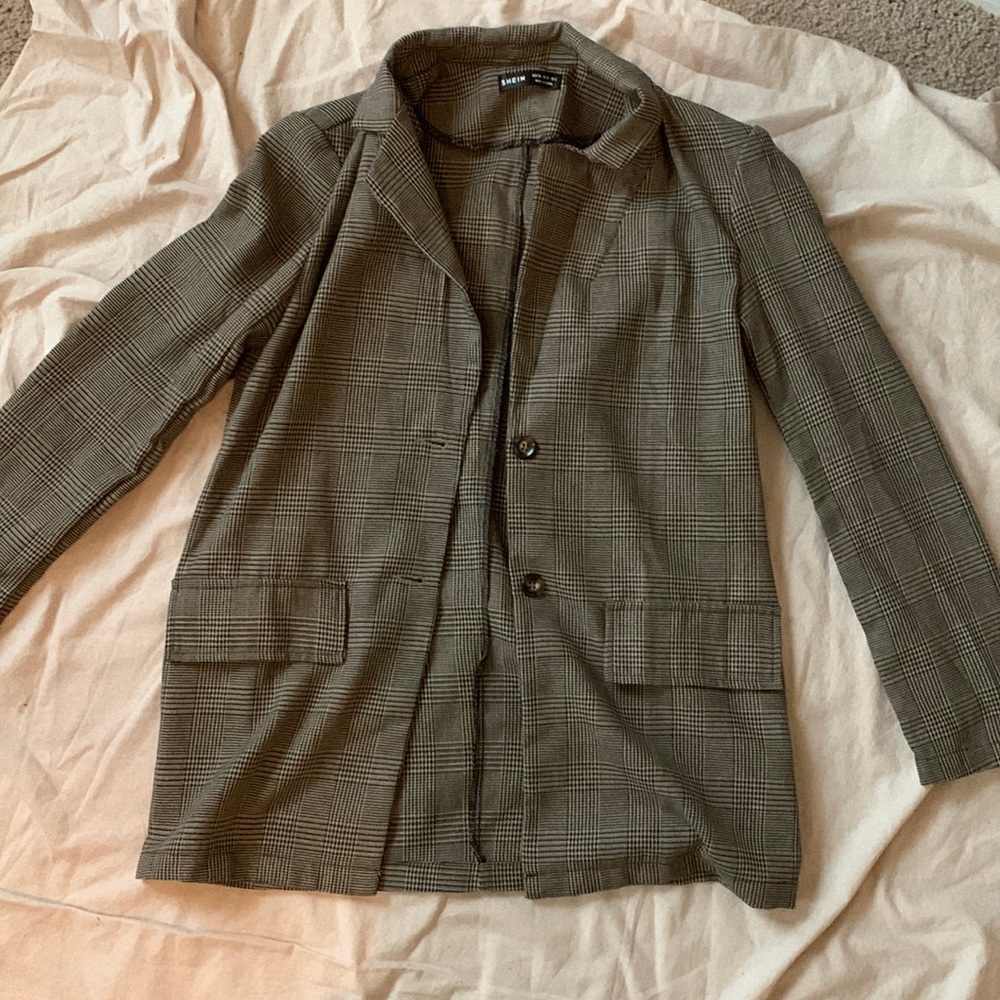 Houndstooth blazer size xs